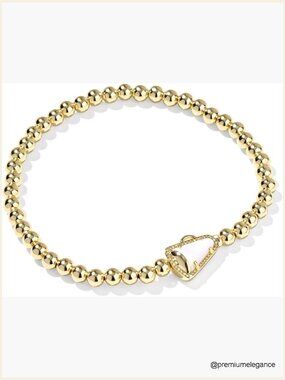 Cheer Stretch Bracelet with Megaphone Charm